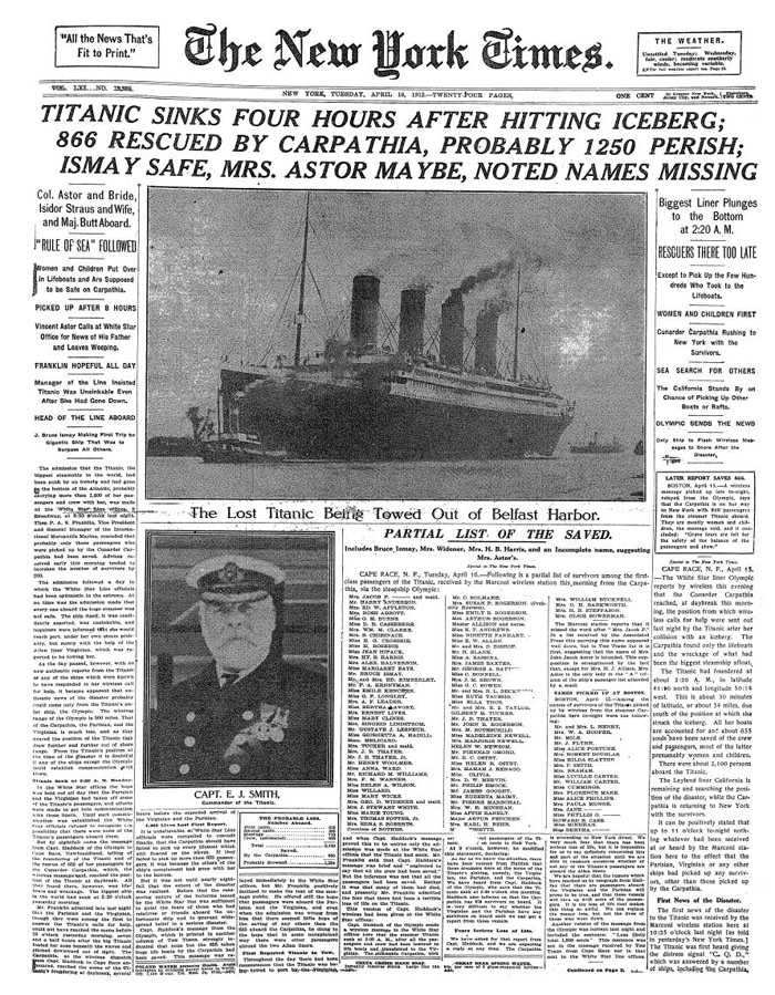 Titanic Sinking